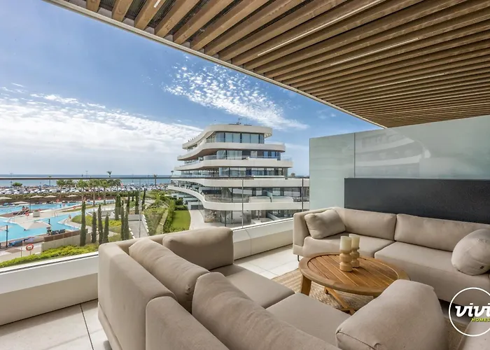 Vivi Homes - Alma Pool, Gym, Sauna, Terrace & Sea View Apartamento *